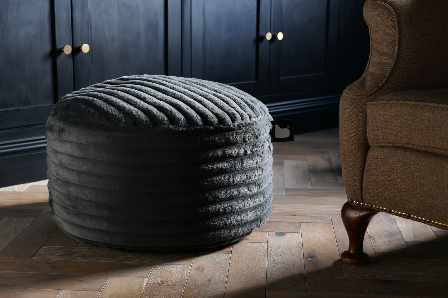 B Poufe Cord